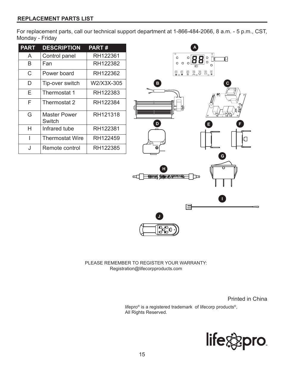 Lifesmart LS-6BPIQH-M User Manual | Page 15 / 15