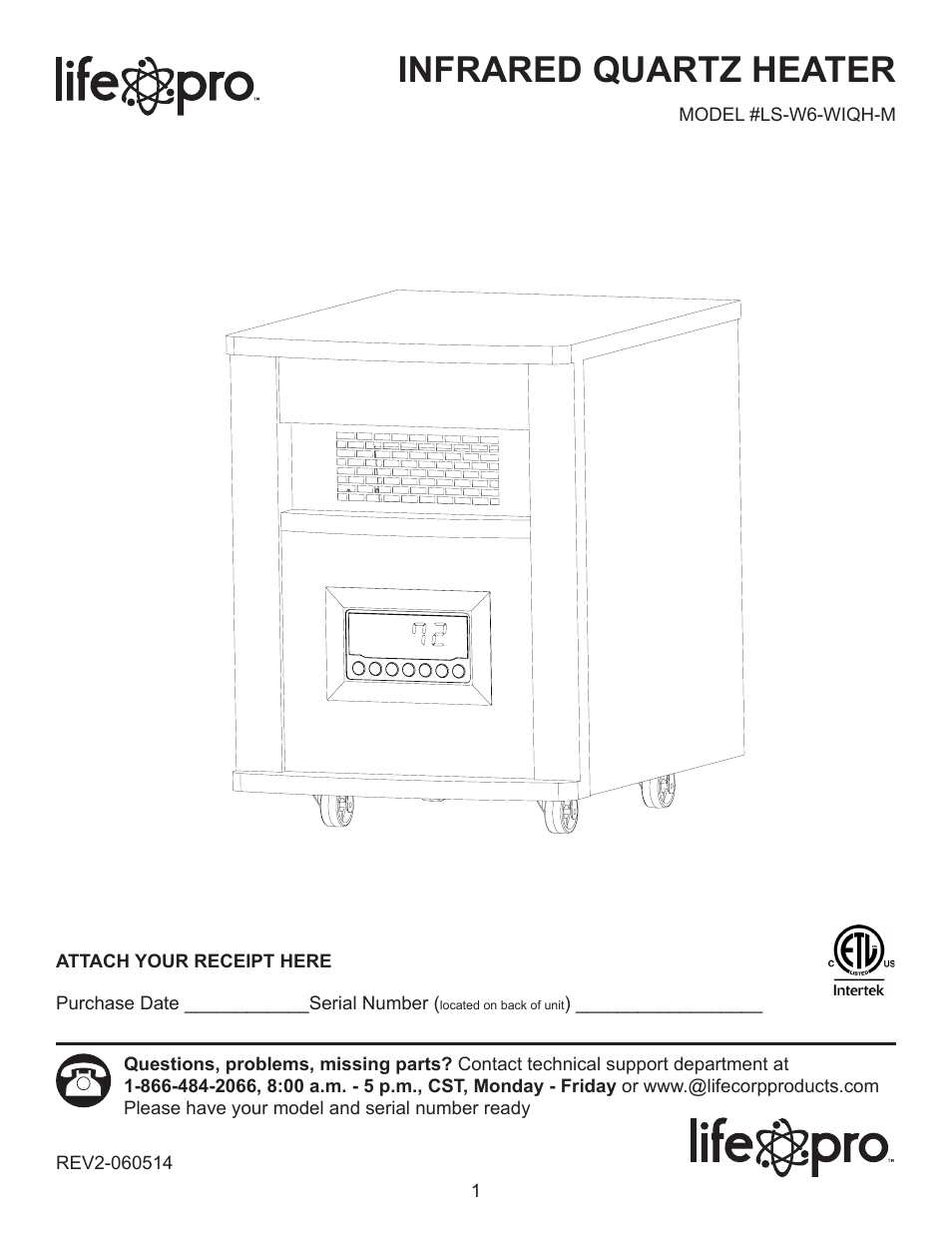 Lifesmart LS-W6-WIQH-M User Manual | 15 pages