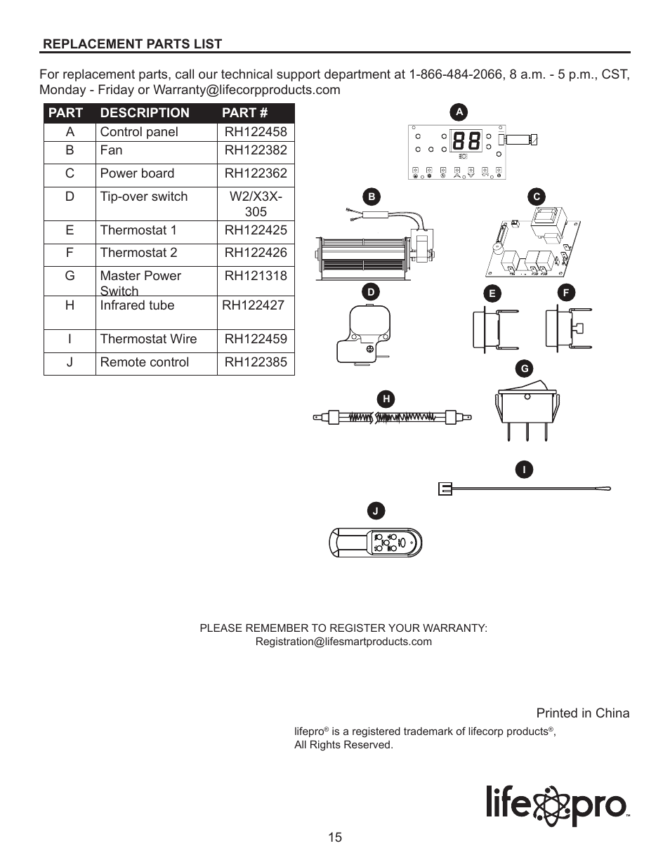 Lifesmart LS-W6-WIQH-M User Manual | Page 15 / 15
