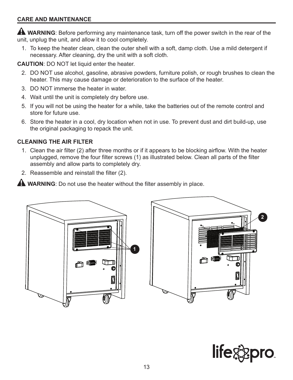 Lifesmart LS1000HH-M User Manual | Page 13 / 15