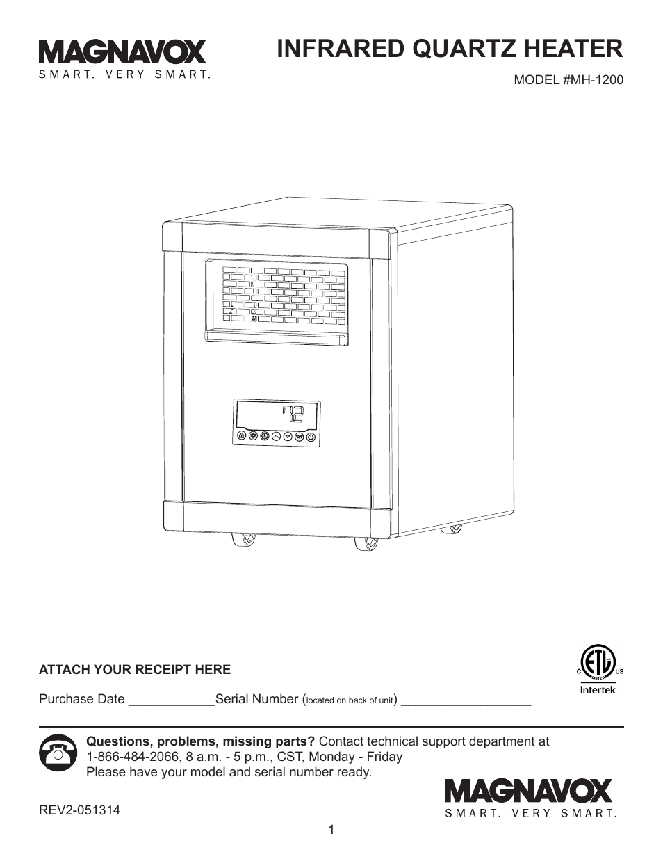 Lifesmart MH-1200 User Manual | 15 pages