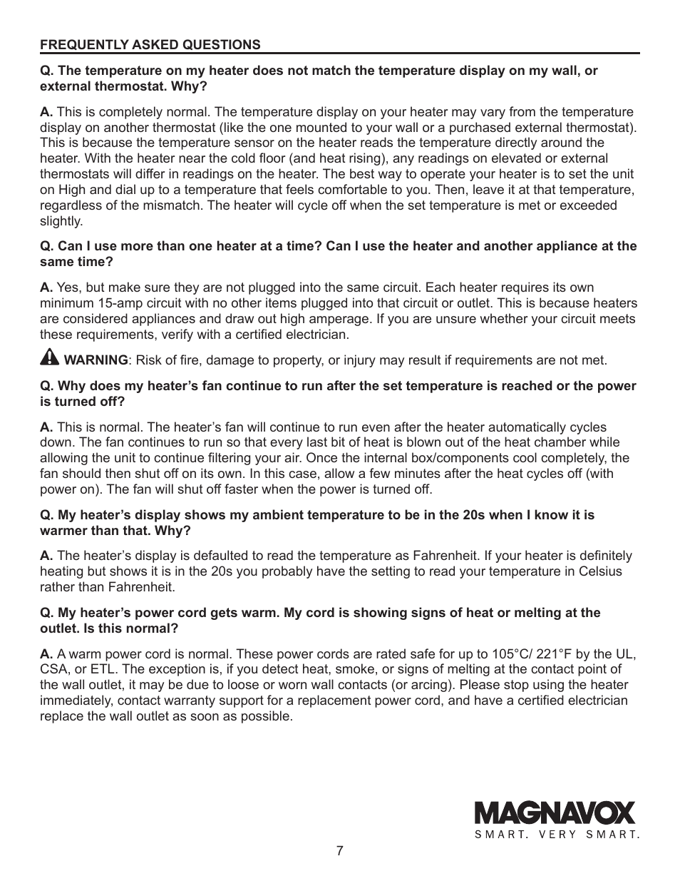Lifesmart MH-1800 User Manual | Page 7 / 15