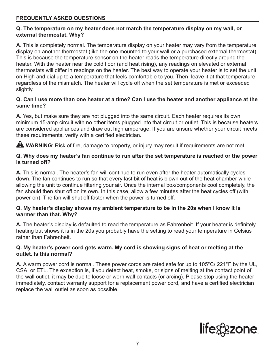 Lifesmart LS2001FRP-WD User Manual | Page 7 / 15