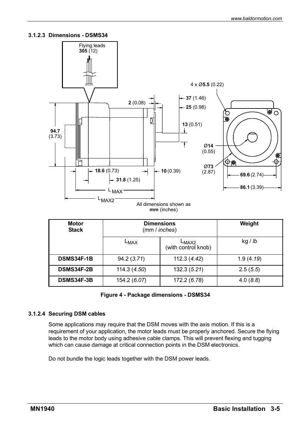 Baldor MN1940 User Manual | Page 15 / 50