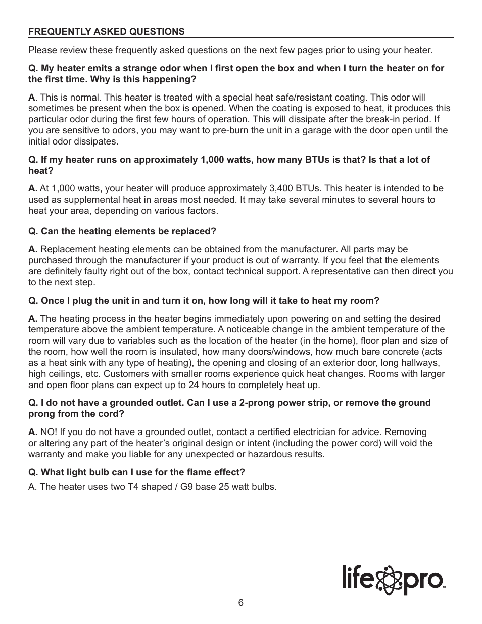Lifesmart SIRS-01 User Manual | Page 6 / 13