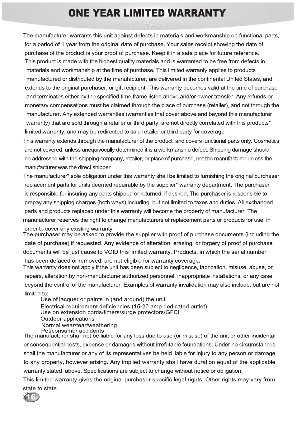 Lifesmart LS-12PAC User Manual | Page 18 / 19
