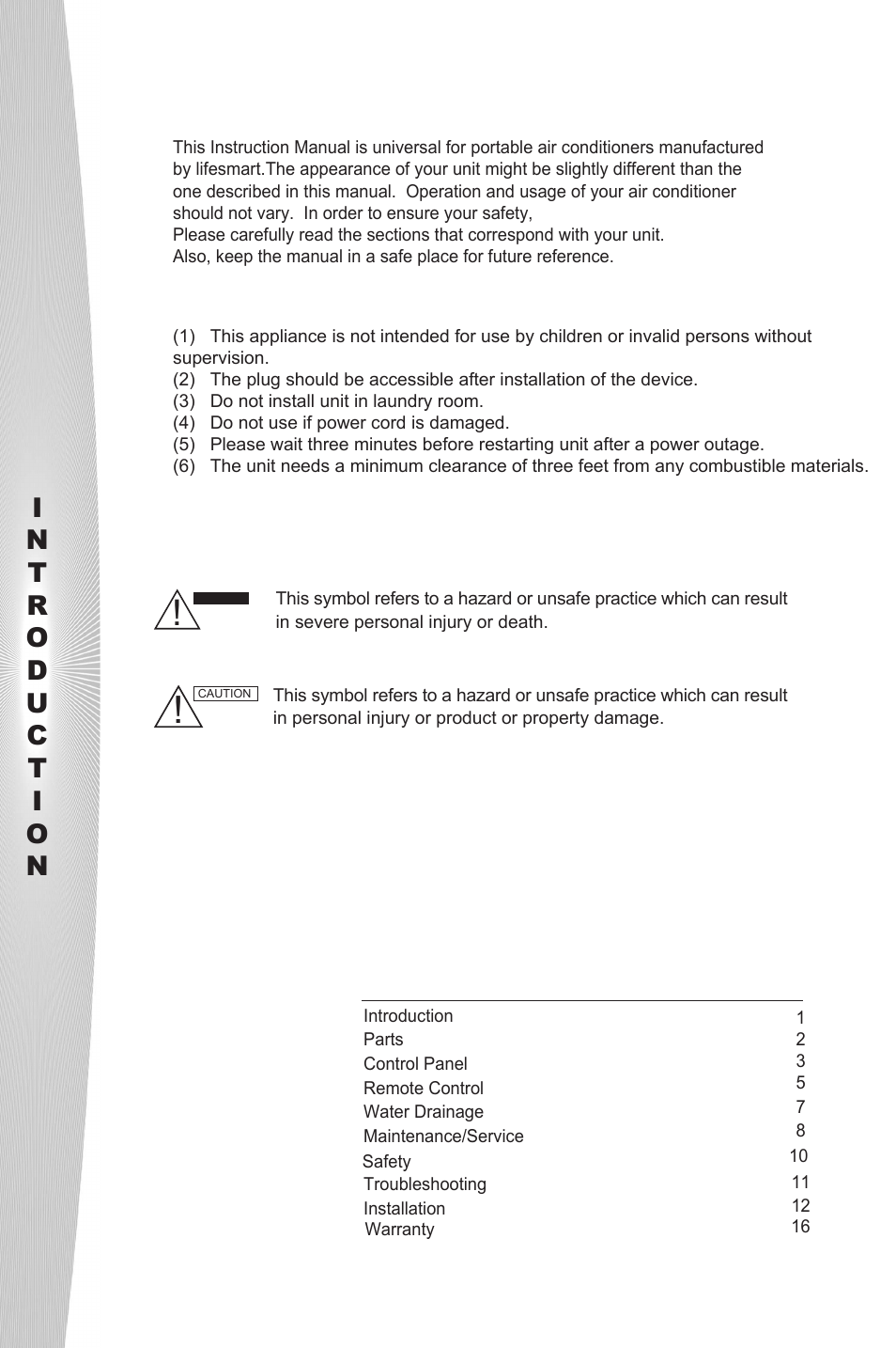 Lifesmart LS-12PAC User Manual | Page 2 / 19