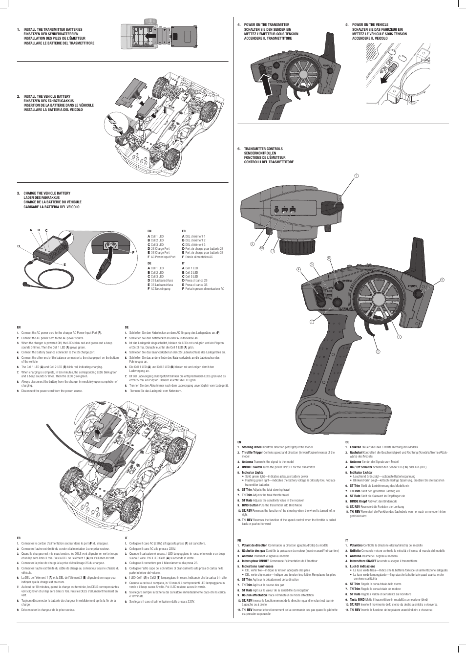 Losi 1/24 Micro SCTE 4WD RTR User Manual | Page 2 / 6