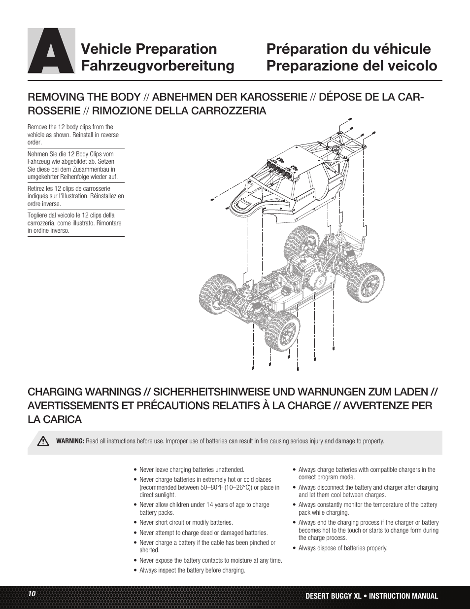 Losi LOS05001 User Manual | Page 10 / 86