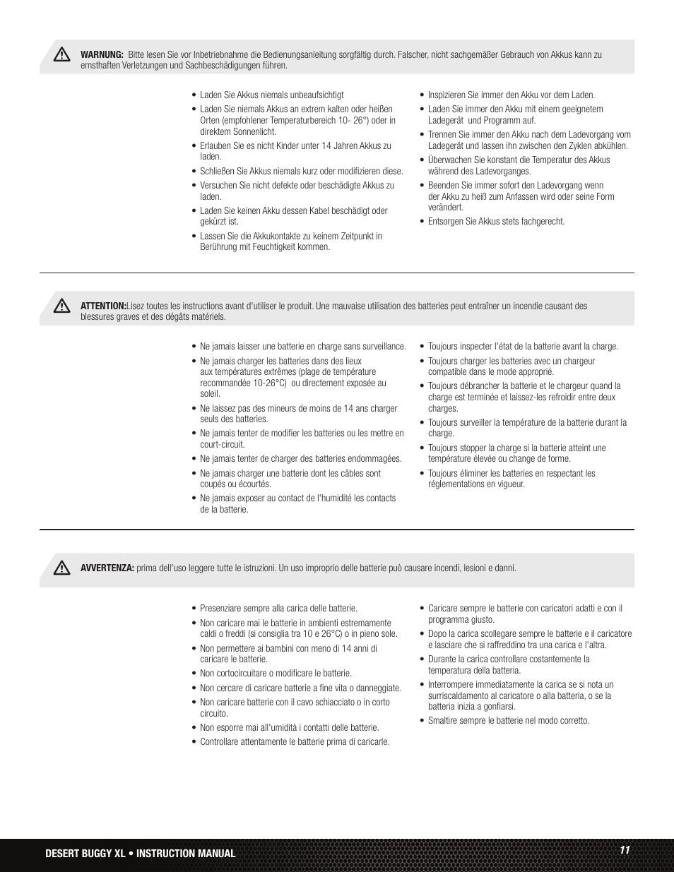 Losi LOS05001 User Manual | Page 11 / 86