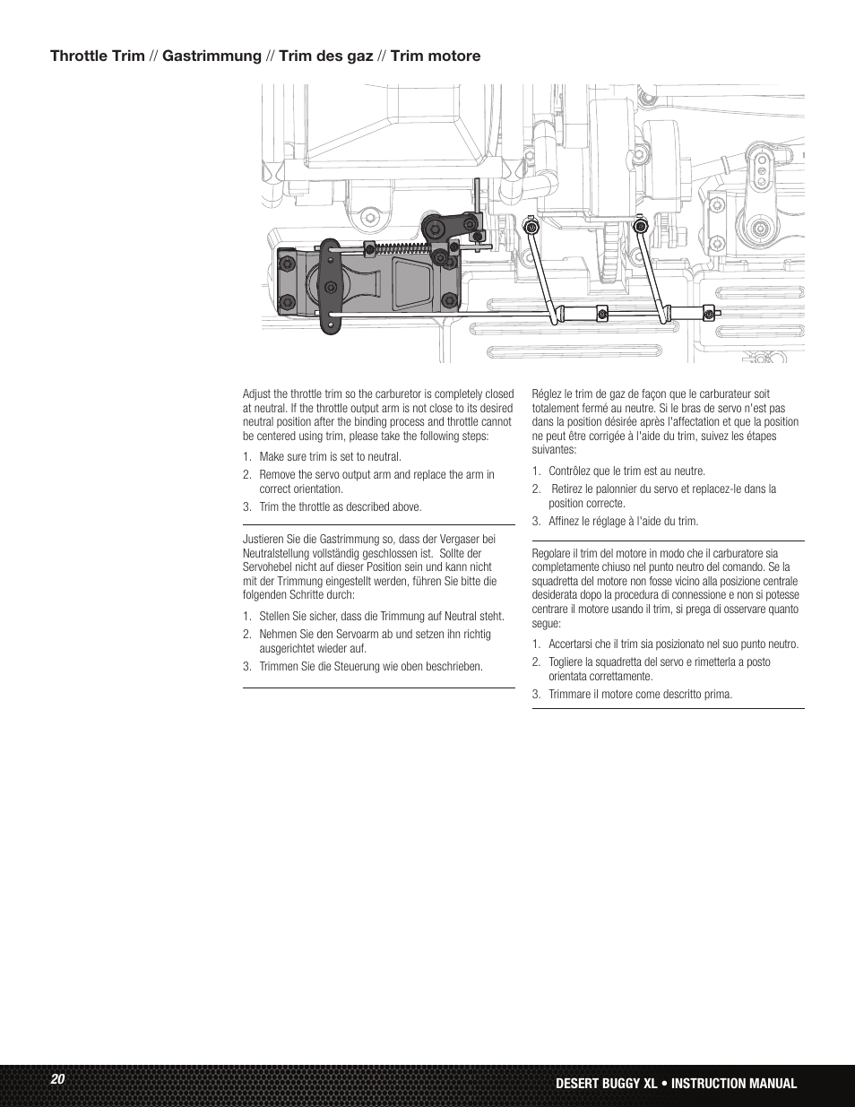 Losi LOS05001 User Manual | Page 20 / 86