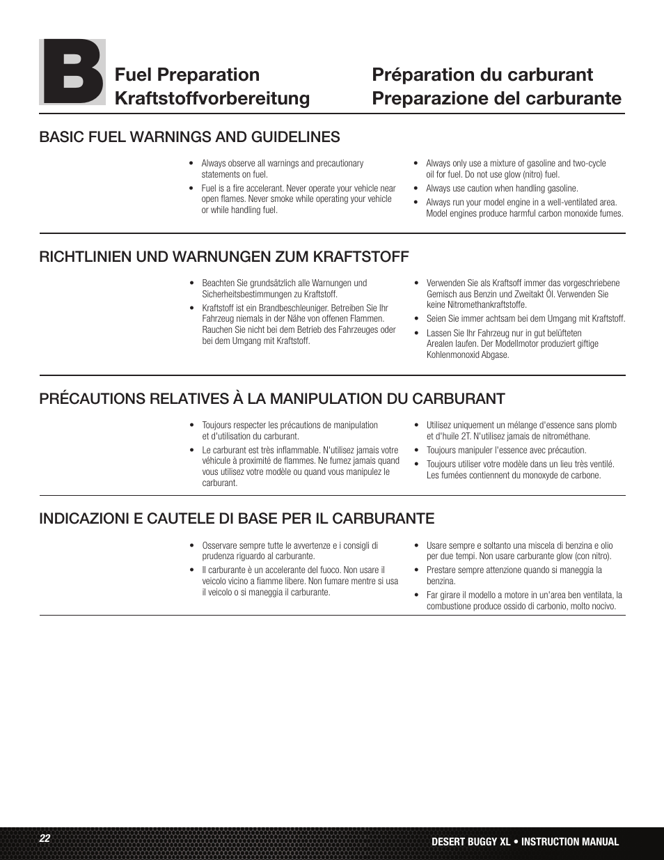 Losi LOS05001 User Manual | Page 22 / 86