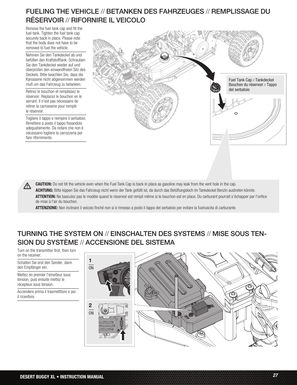 Losi LOS05001 User Manual | Page 27 / 86