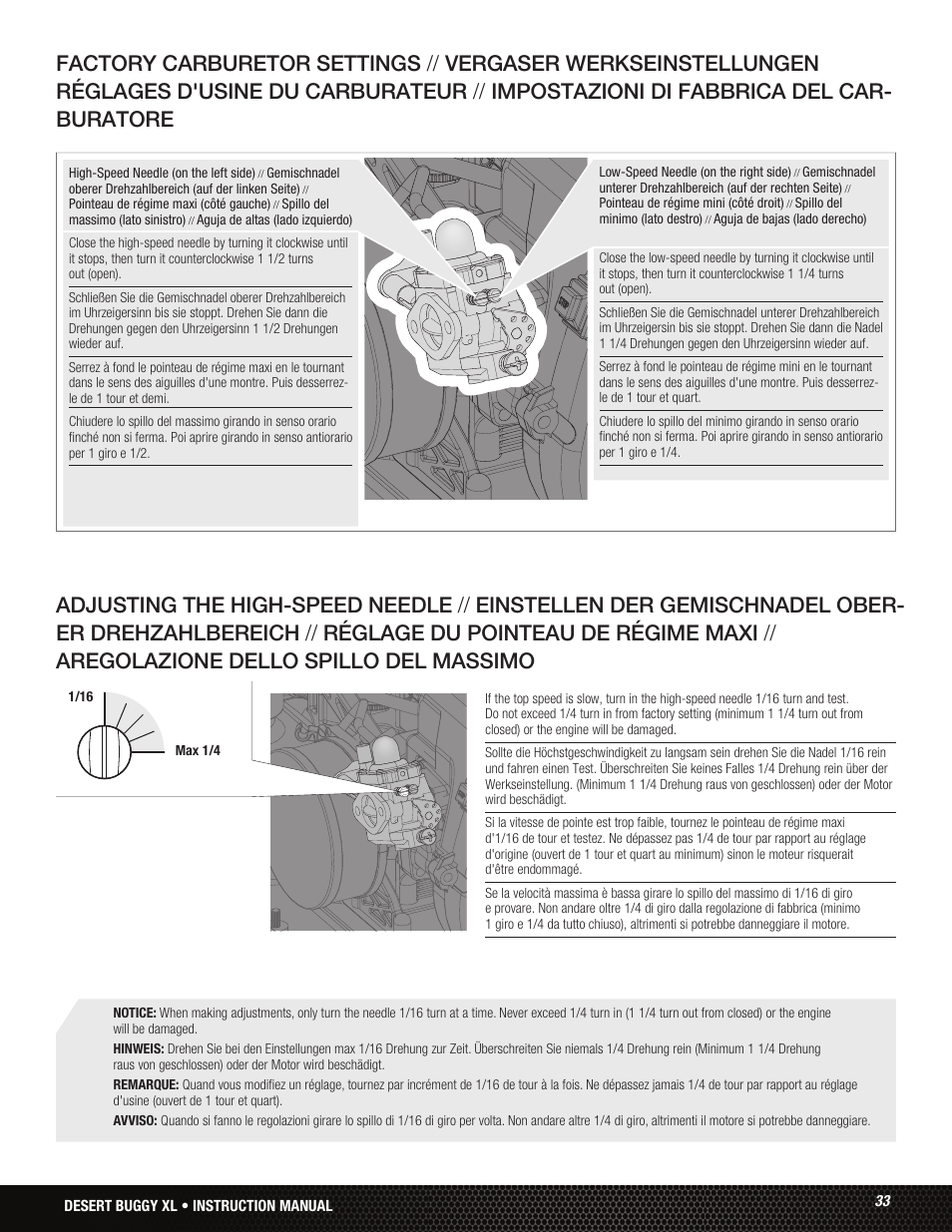 Losi LOS05001 User Manual | Page 33 / 86