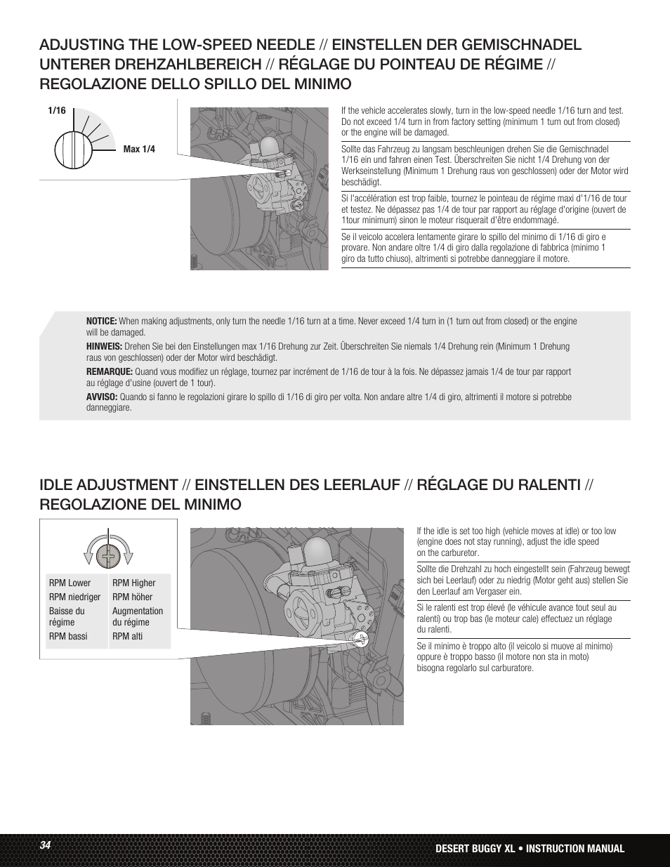 Losi LOS05001 User Manual | Page 34 / 86