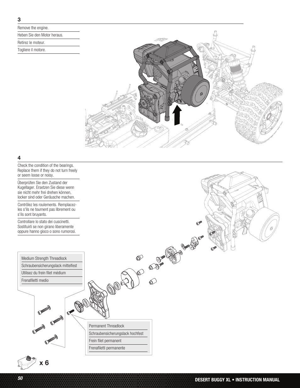 Losi LOS05001 User Manual | Page 50 / 86