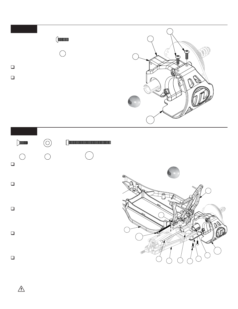 Bag d (continued) | Losi LOSA0095 Manual User Manual | Page 23 / 40