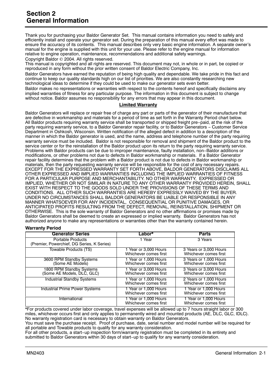 Baldor PC32RI User Manual | Page 11 / 28