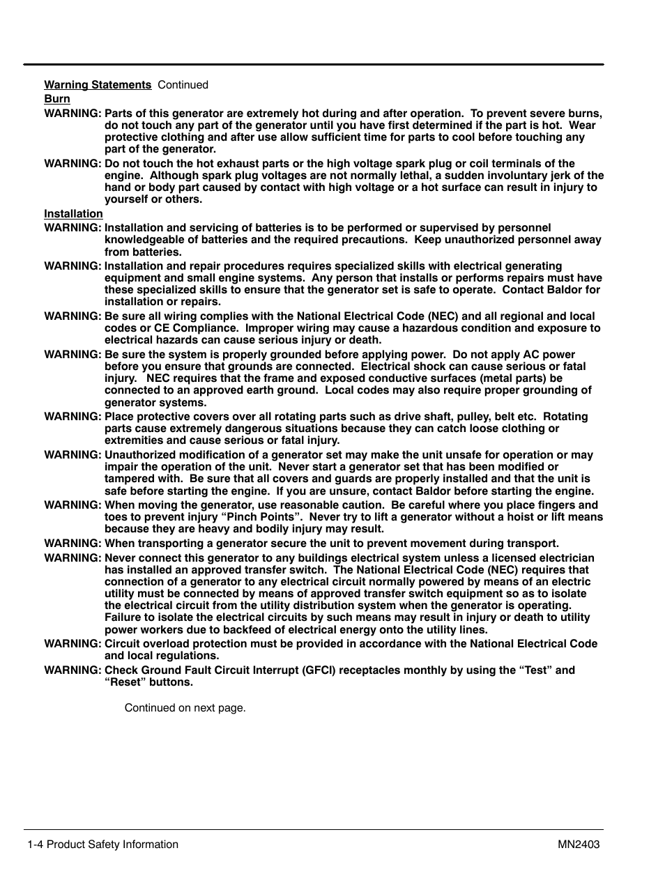 Baldor PC32RI User Manual | Page 8 / 28