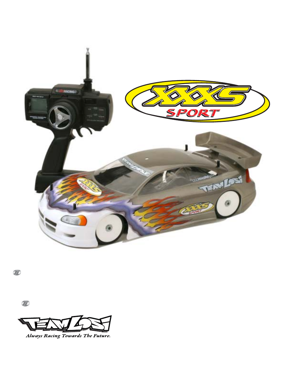 Losi XXX-S Sport RTR User Manual | 3 pages