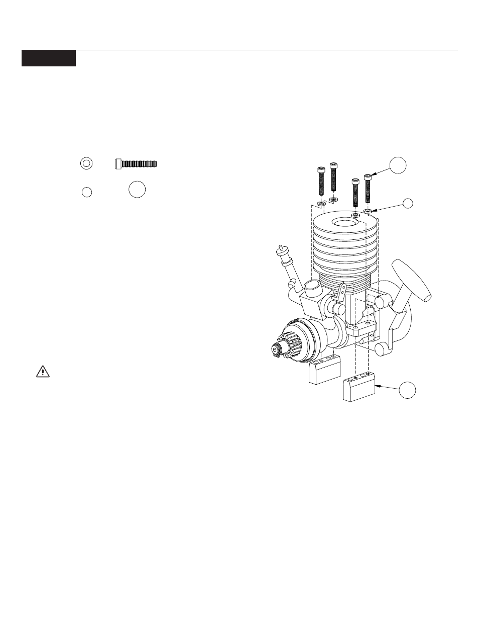 Engine installation, Continued) | Losi LOSA0881 User Manual | Page 37 / 64