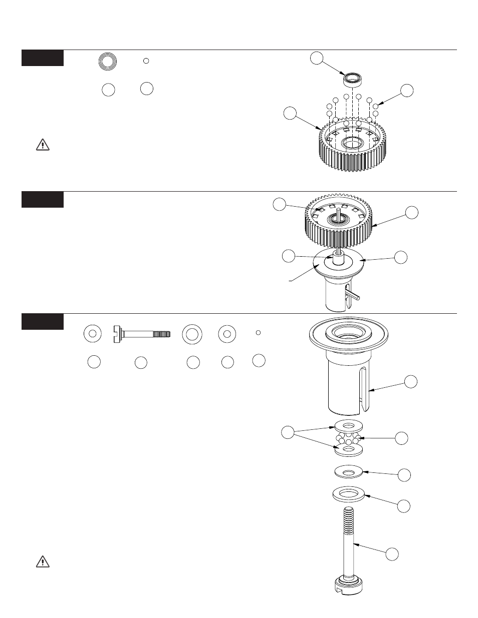 Bag c (continued) | Losi LOSA0887 Manual User Manual | Page 16 / 64