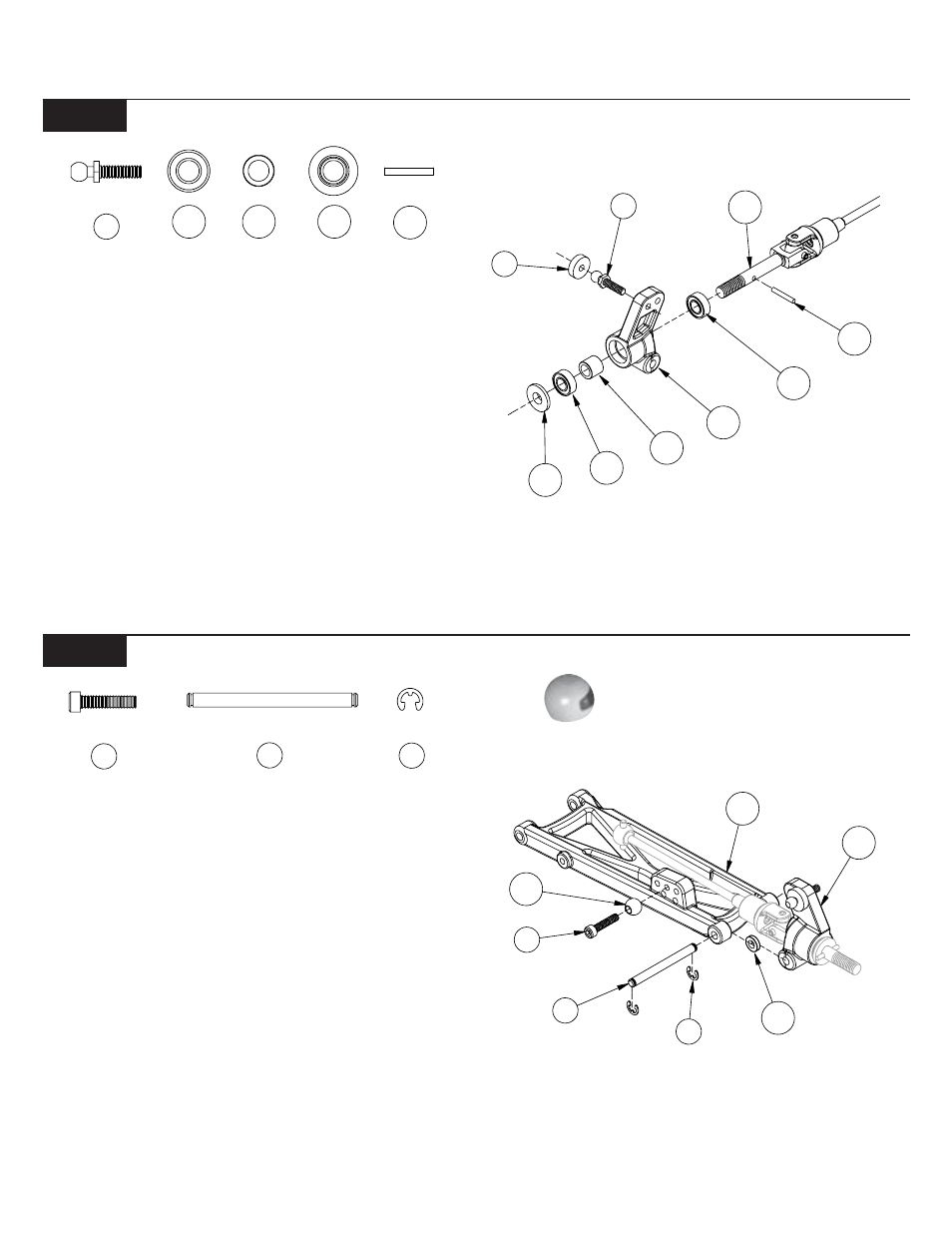 Bag d (continued) | Losi LOSA0887 Manual User Manual | Page 26 / 64