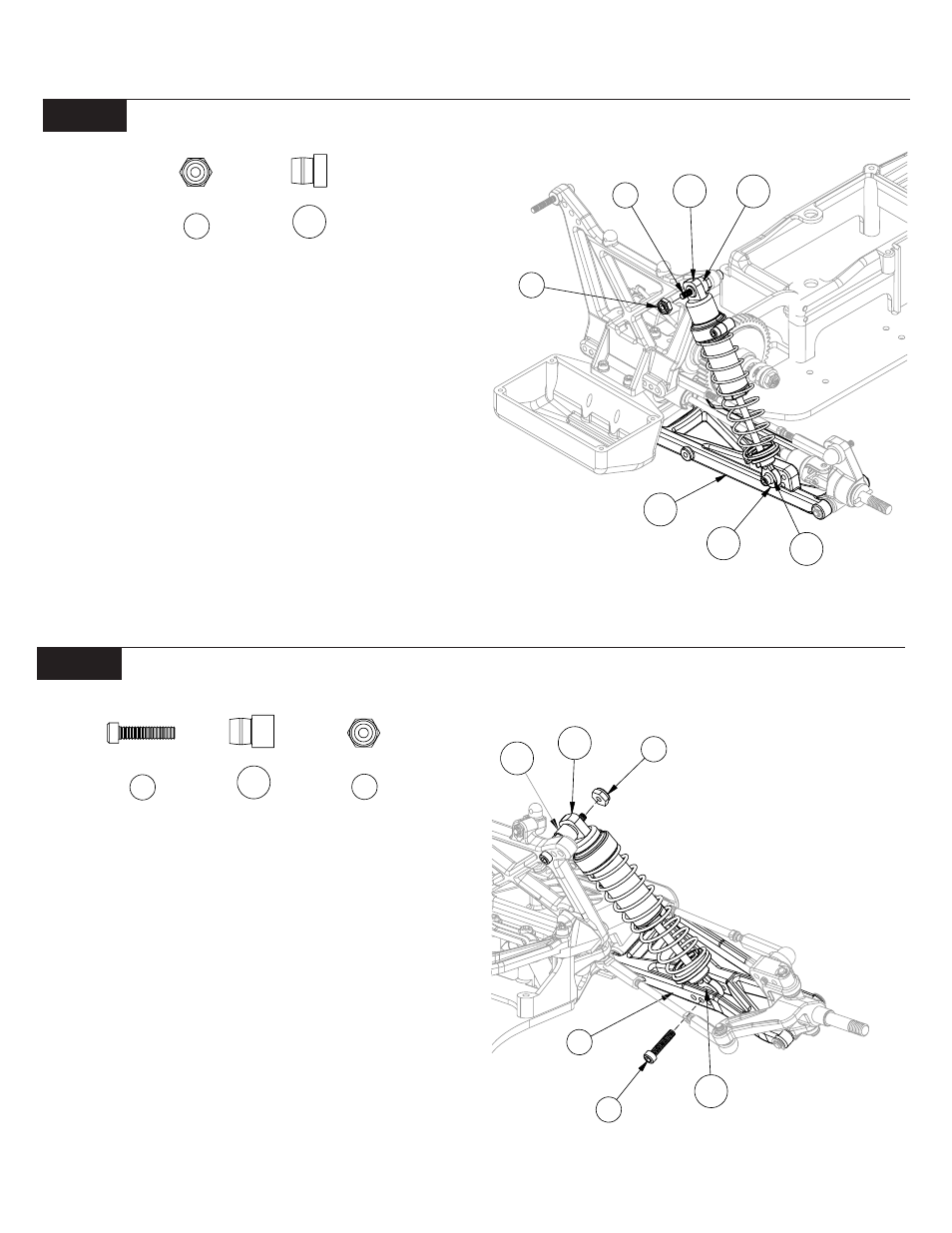 Bag e (continued) | Losi LOSA0887 Manual User Manual | Page 33 / 64