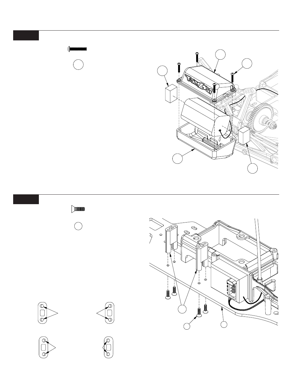 Radio installation, Continued) | Losi LOSA0887 Manual User Manual | Page 44 / 64