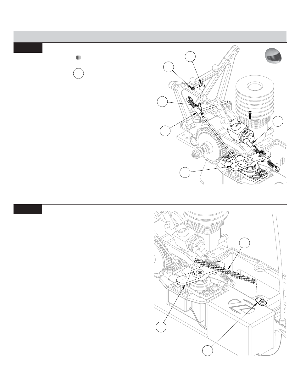Radio installation, Continued), Slide valve carburetors | Losi LOSA0887 Manual User Manual | Page 52 / 64