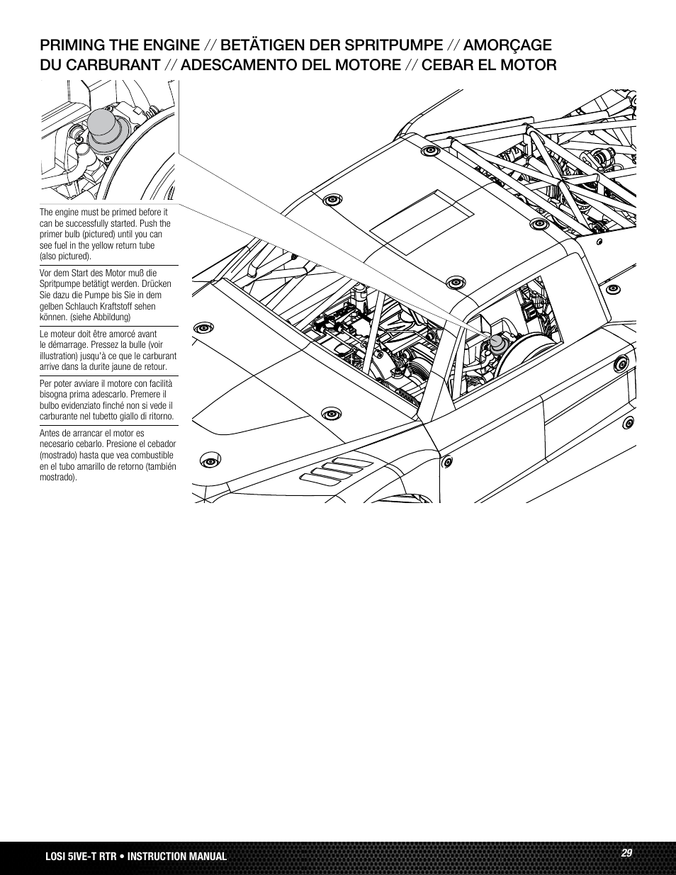 Losi LOSB0019WHTBD User Manual | Page 29 / 96