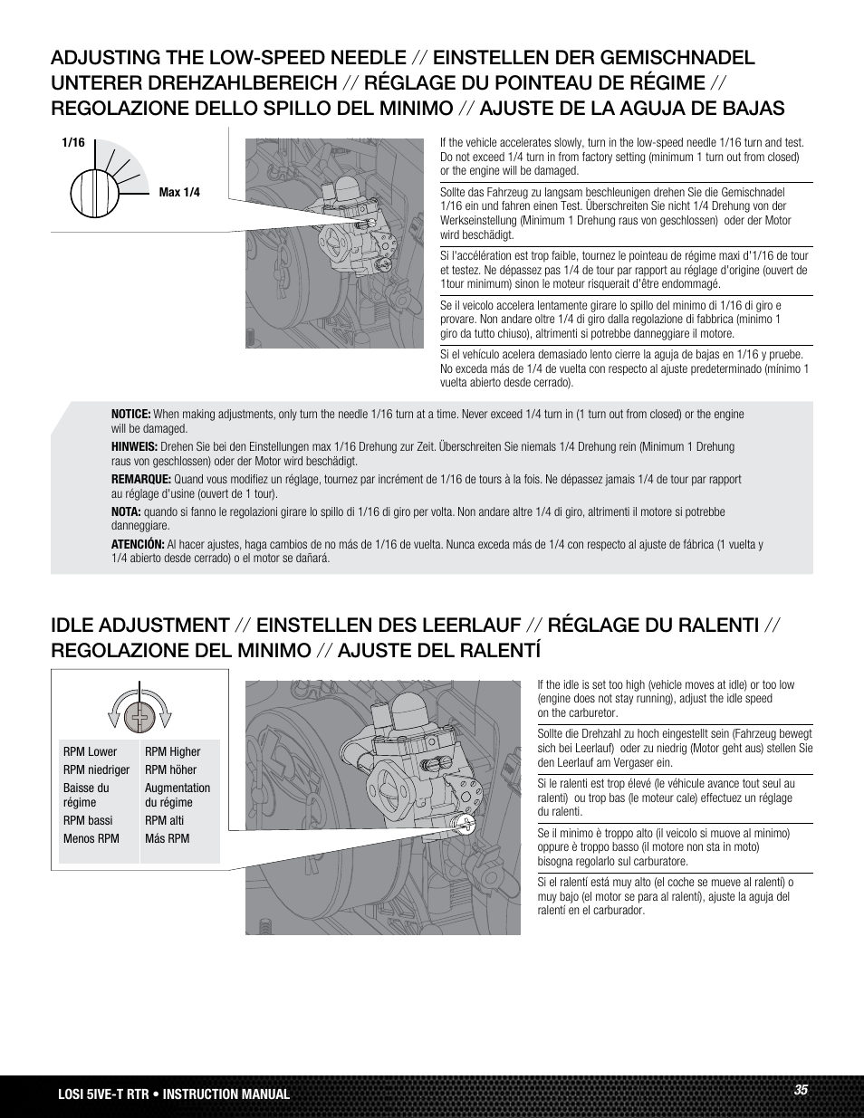 Losi LOSB0019WHTBD User Manual | Page 35 / 96