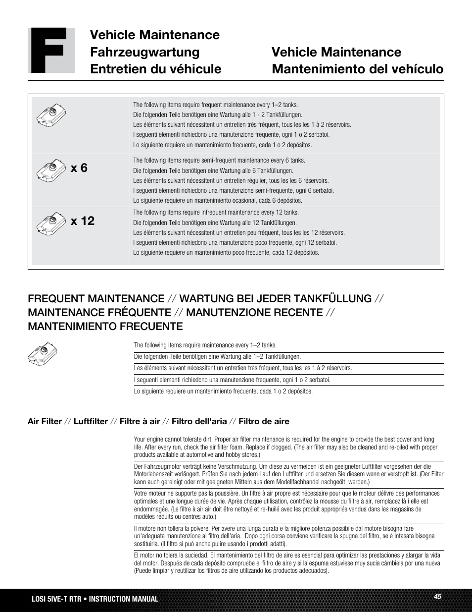 Losi LOSB0019WHTBD User Manual | Page 45 / 96