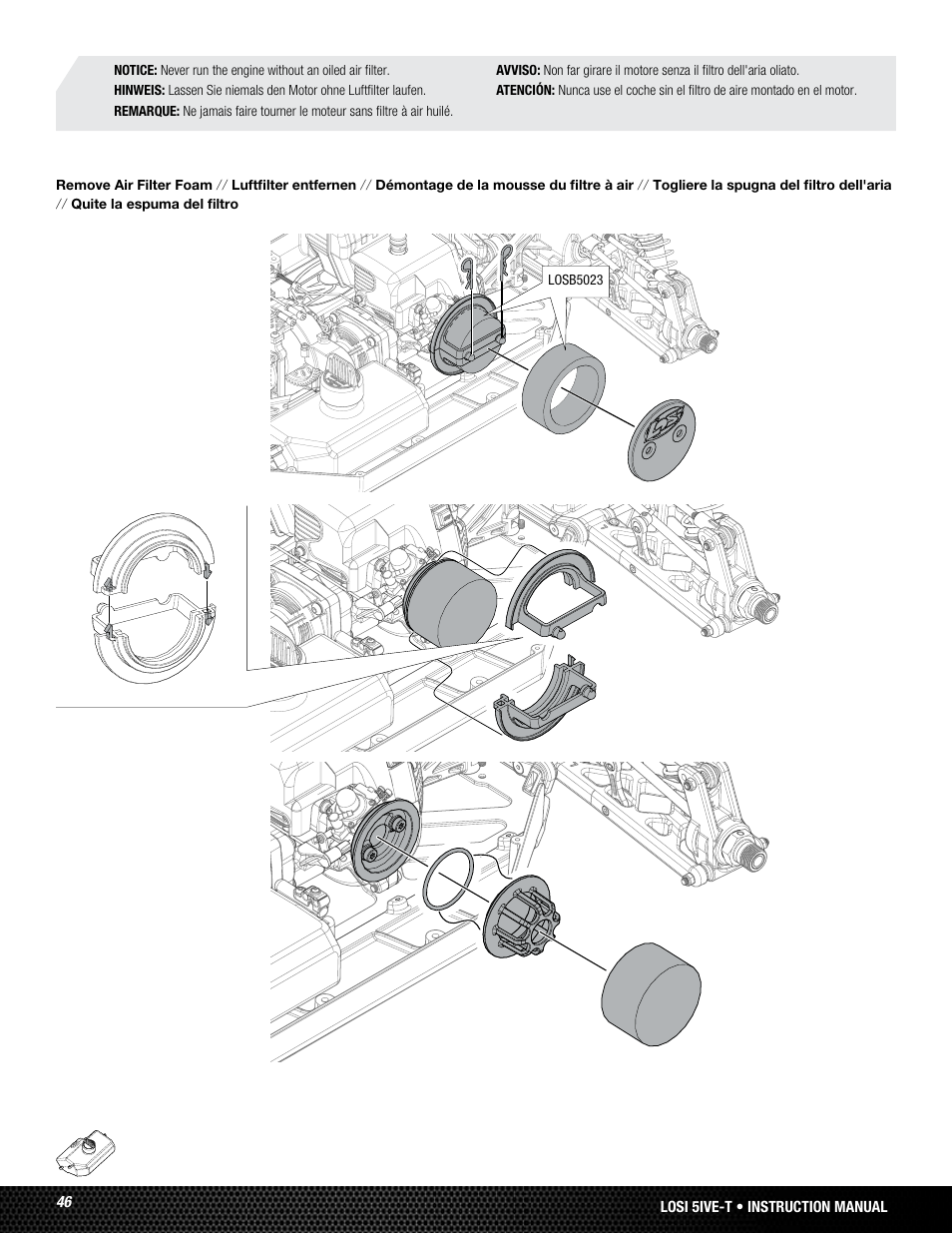 Losi LOSB0019WHTBD User Manual | Page 46 / 96