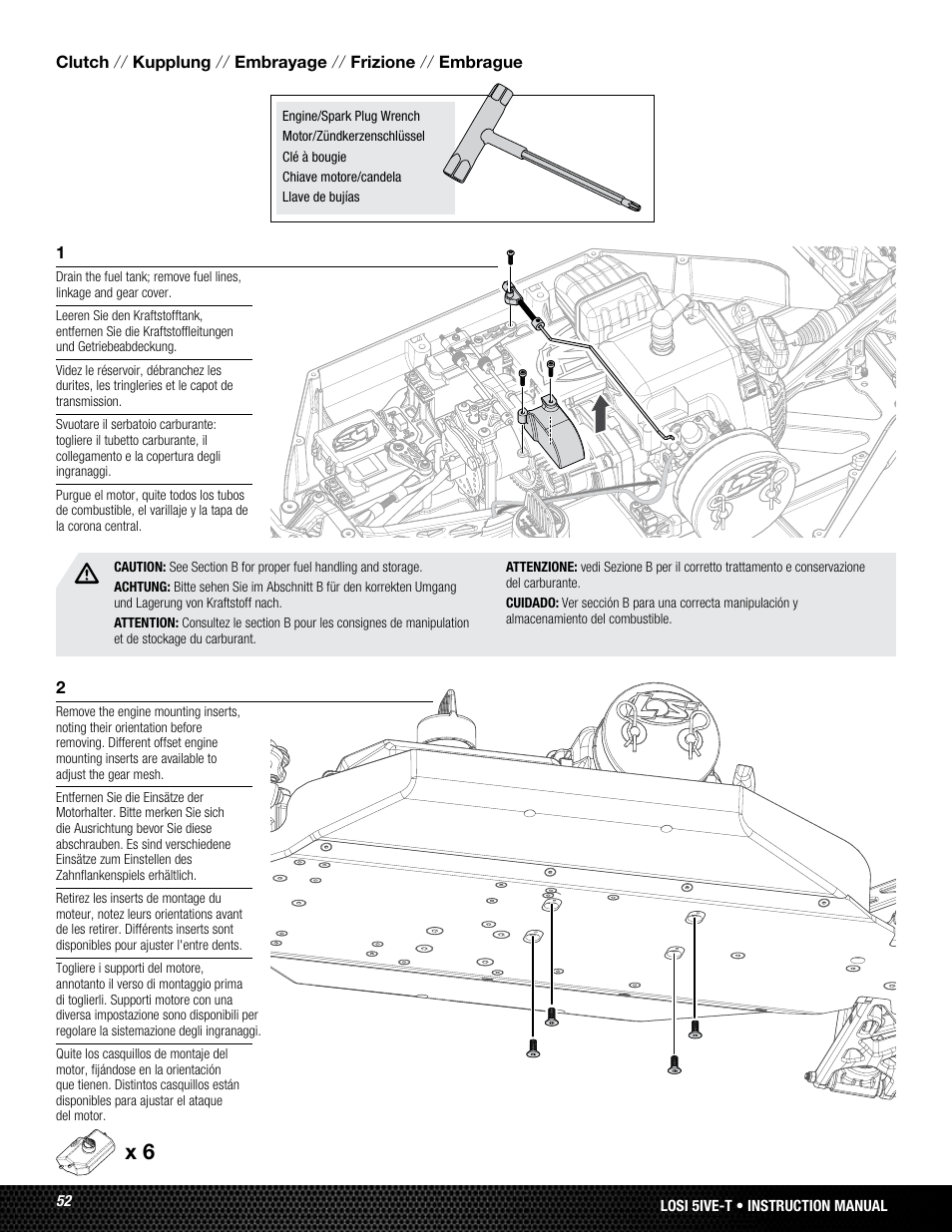 Losi LOSB0019WHTBD User Manual | Page 52 / 96