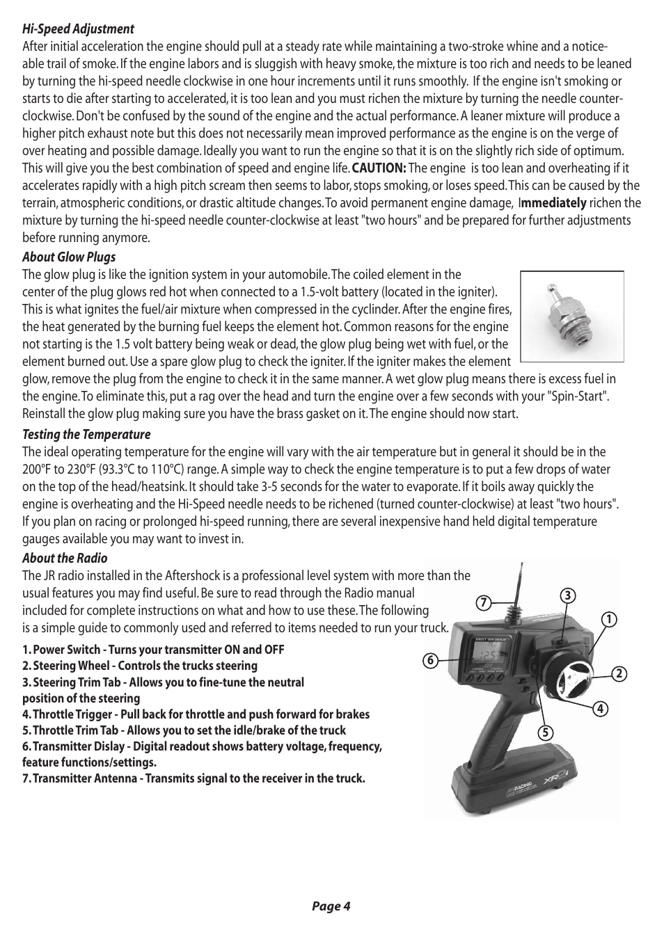 Losi LOSB0012 User Manual User Manual | Page 5 / 24