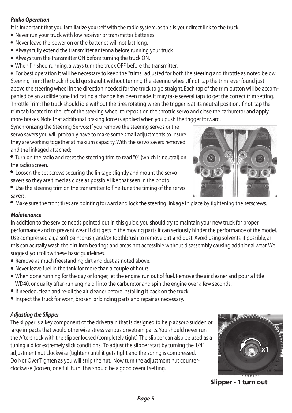 Losi LOSB0012 User Manual User Manual | Page 6 / 24