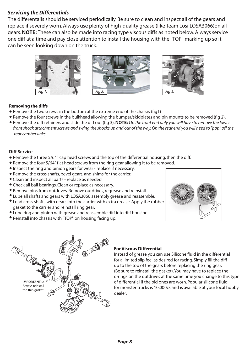 Losi LOSB0012 User Manual User Manual | Page 9 / 24