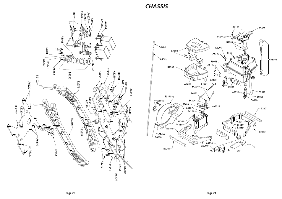 Chassis | Losi LOSB0012LE User Manual User Manual | Page 11 / 15