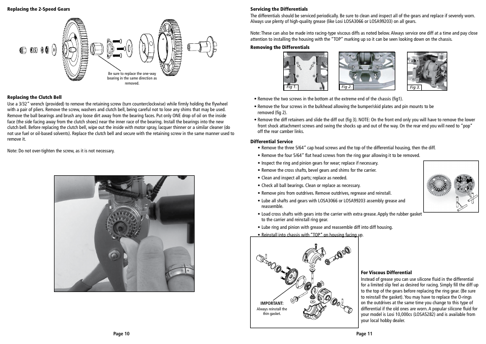 Losi LOSB0012LE User Manual User Manual | Page 6 / 15
