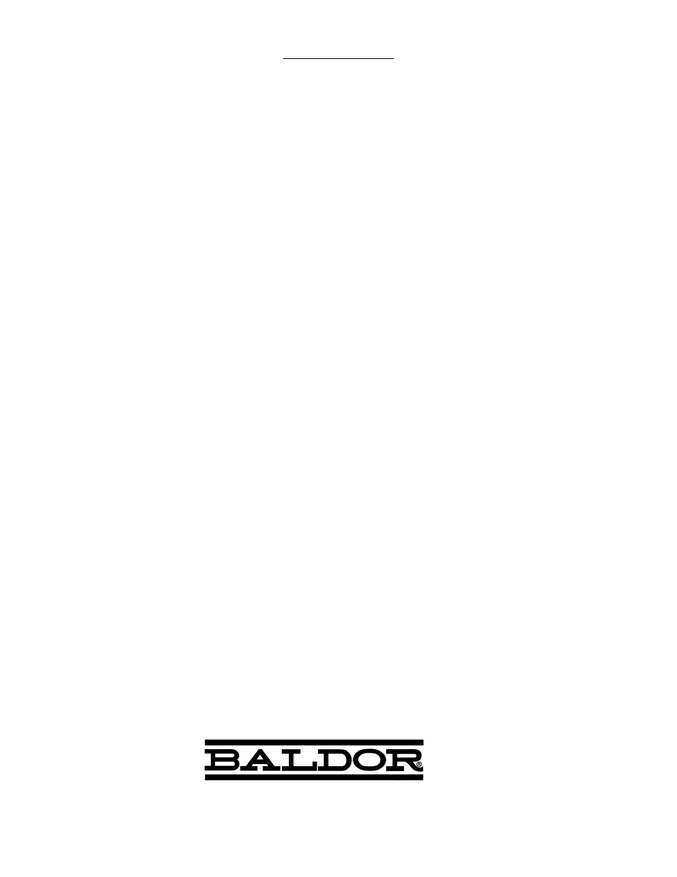 Limited warranty | Baldor MN903 User Manual | Page 8 / 8