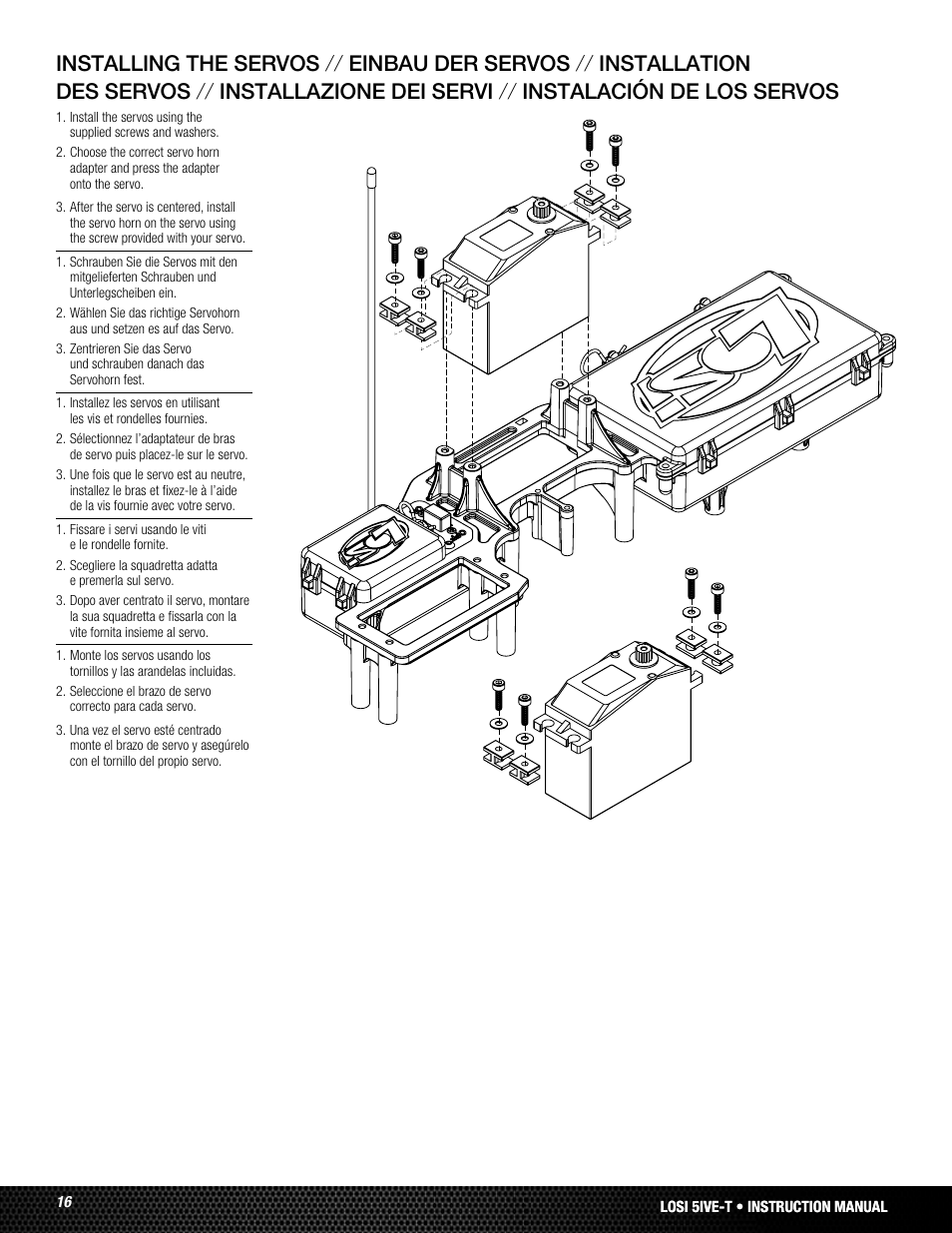 Losi LOSB0024 User Manual | Page 16 / 64