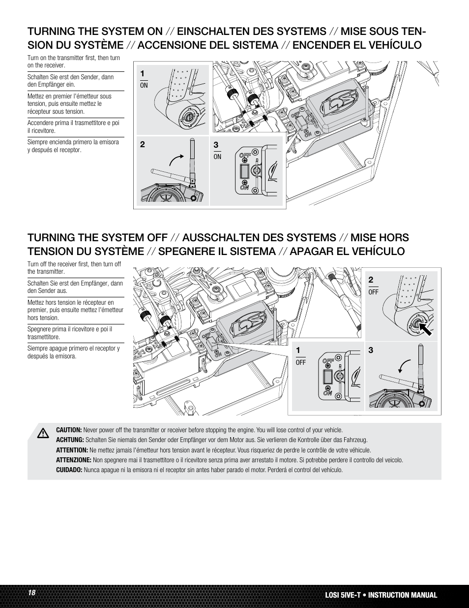 Losi LOSB0024 User Manual | Page 18 / 64