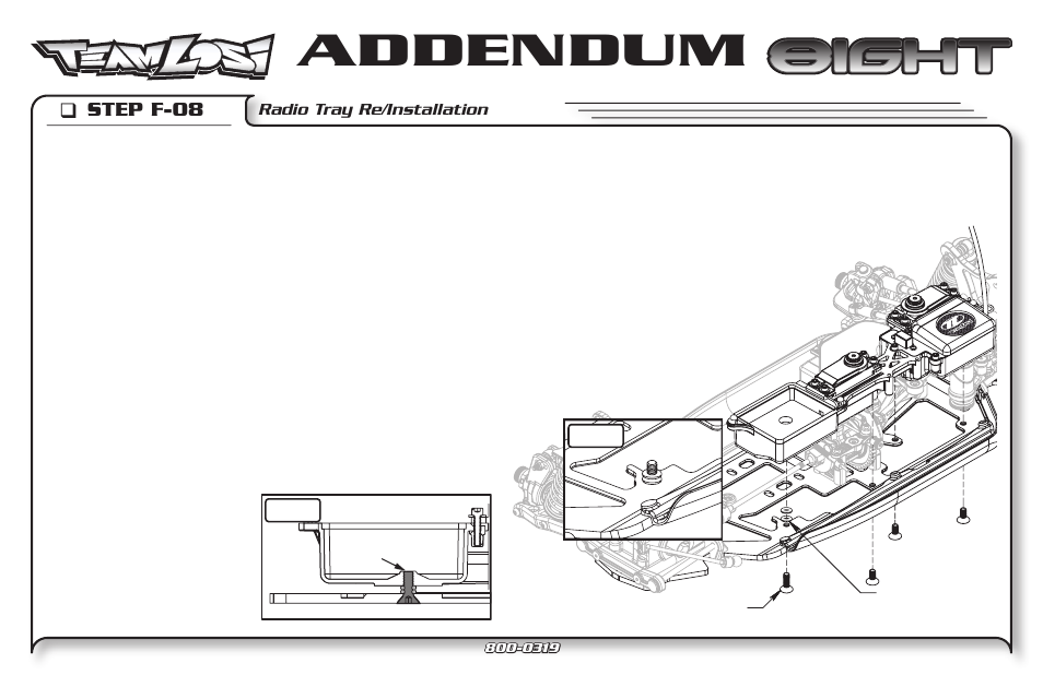 Losi LOSB0083 Addendum User Manual | 1 page