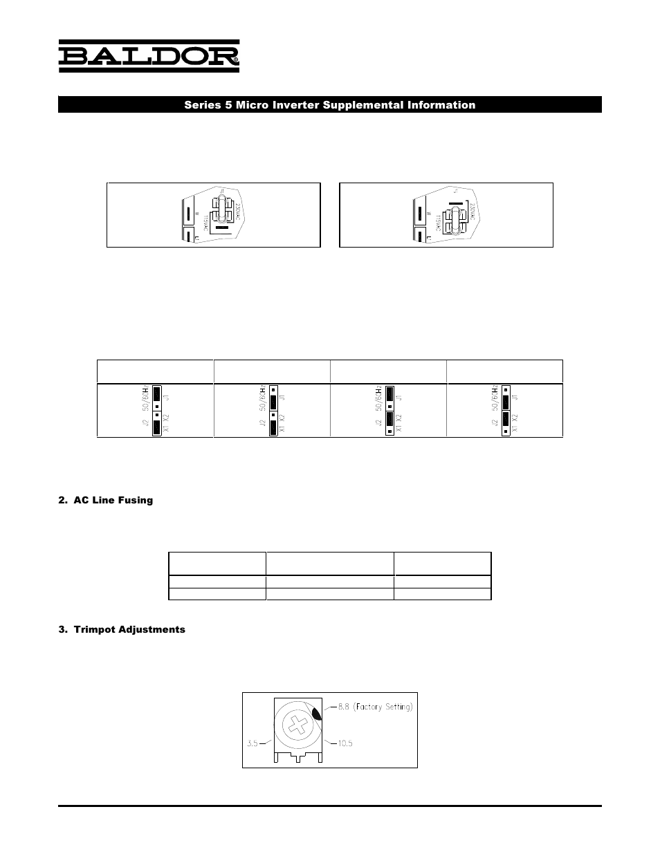 Baldor MN781-SUP User Manual | Page 2 / 2