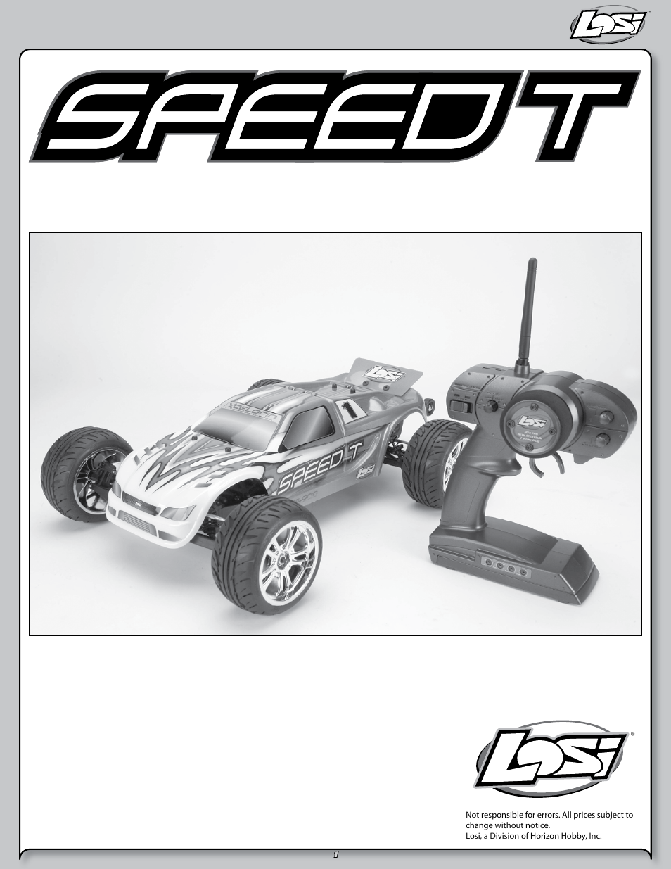 Losi LOSB0101 User Manual | 21 pages