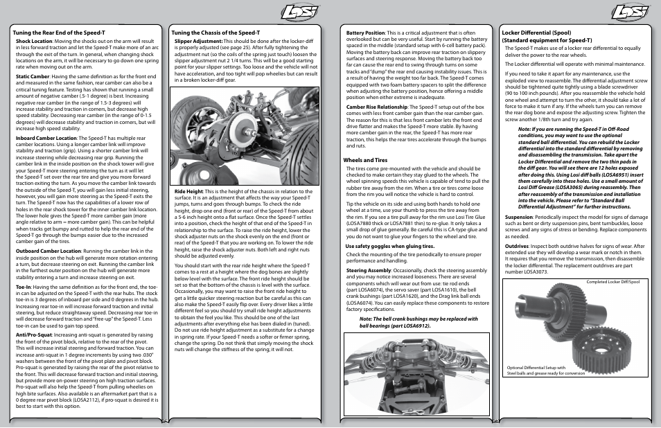 Losi LOSB0101 User Manual | Page 13 / 21