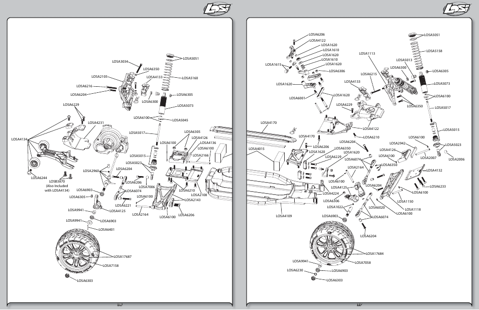 Losi LOSB0101 User Manual | Page 19 / 21