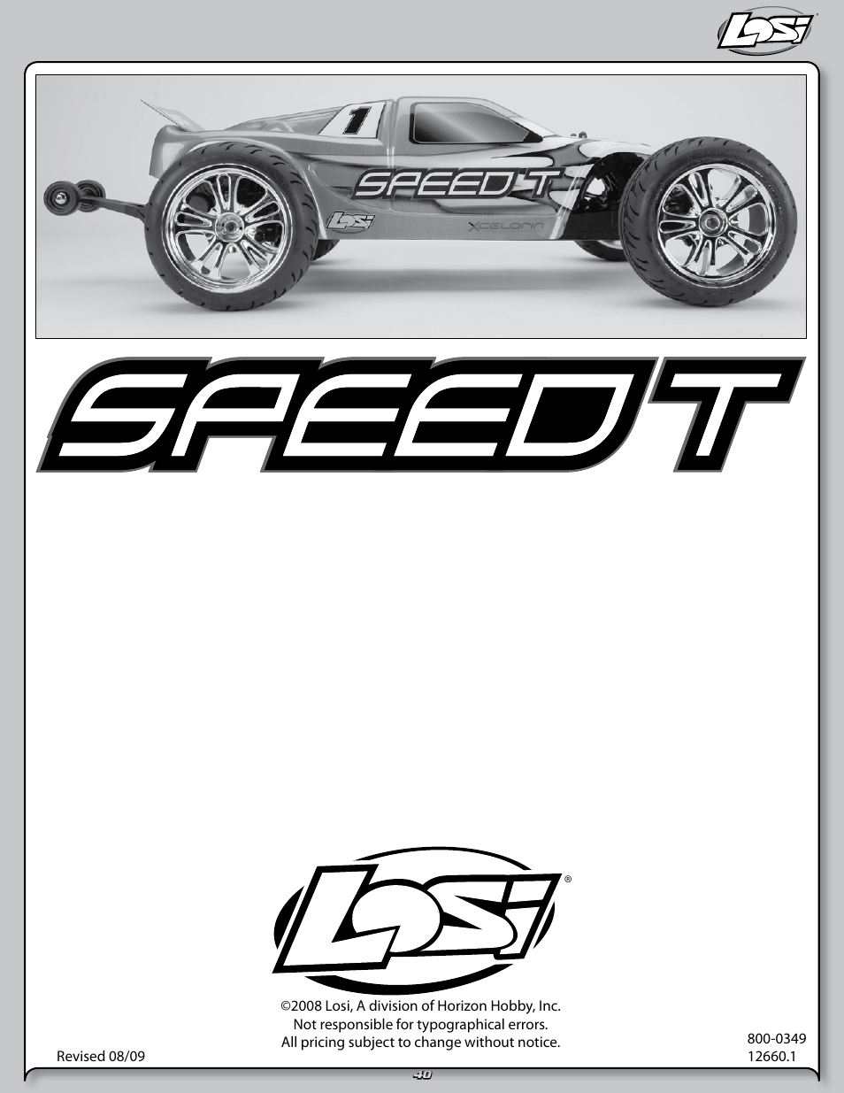 Losi LOSB0101 User Manual | Page 21 / 21