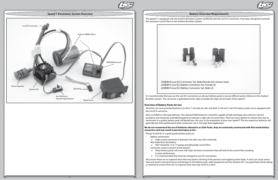 Losi LOSB0101 User Manual | Page 5 / 21